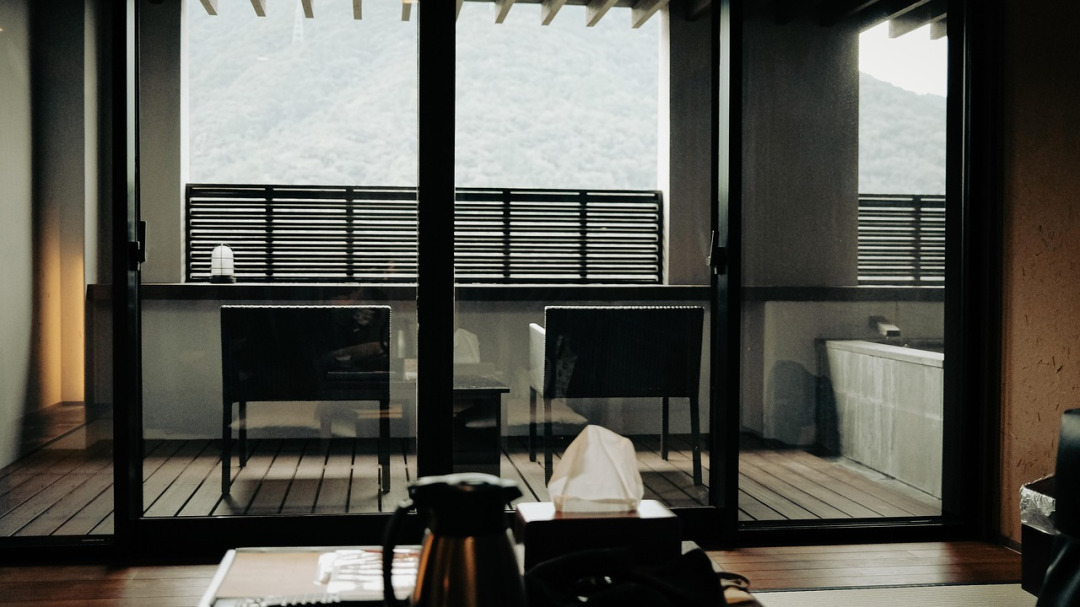 Japanese ryokan tatami